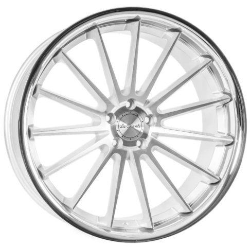 La Chanti LC-P12 Silber gefräst 22x10,5 5x4.41 ET20